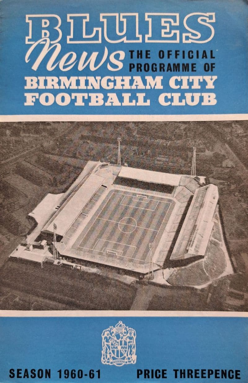 Birmingham City v Preston, Div 1 (1960, Sep 10th)