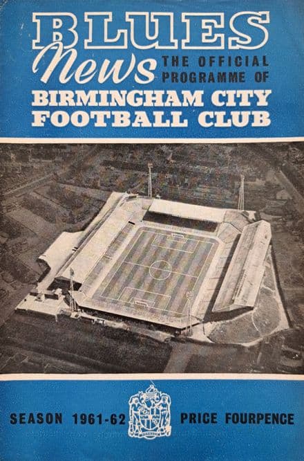 Birmingham City v Sheffield United, Div 1 (1962, Apr 14th)