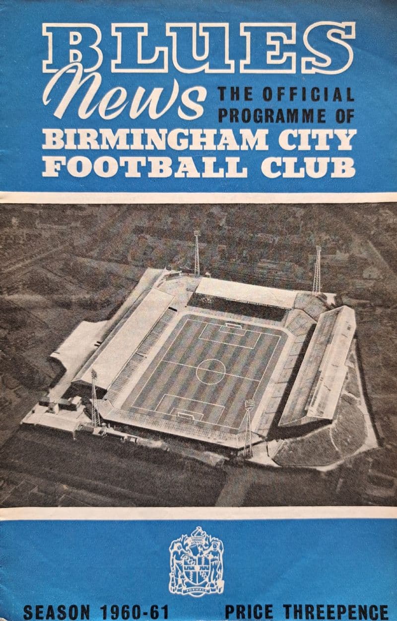 Birmingham City v Wolves, Div 1 (1960, Oct 29th)
