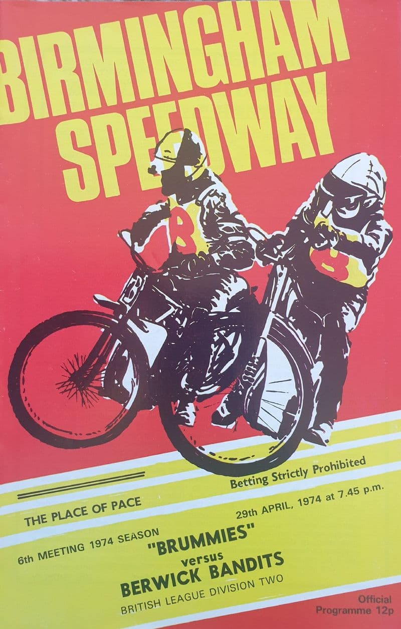 Birmingham v Berwick (1974, Apr 29th)