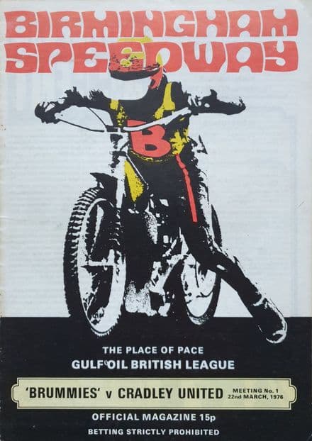 Birmingham v Cradley (1976, Mar 22nd)