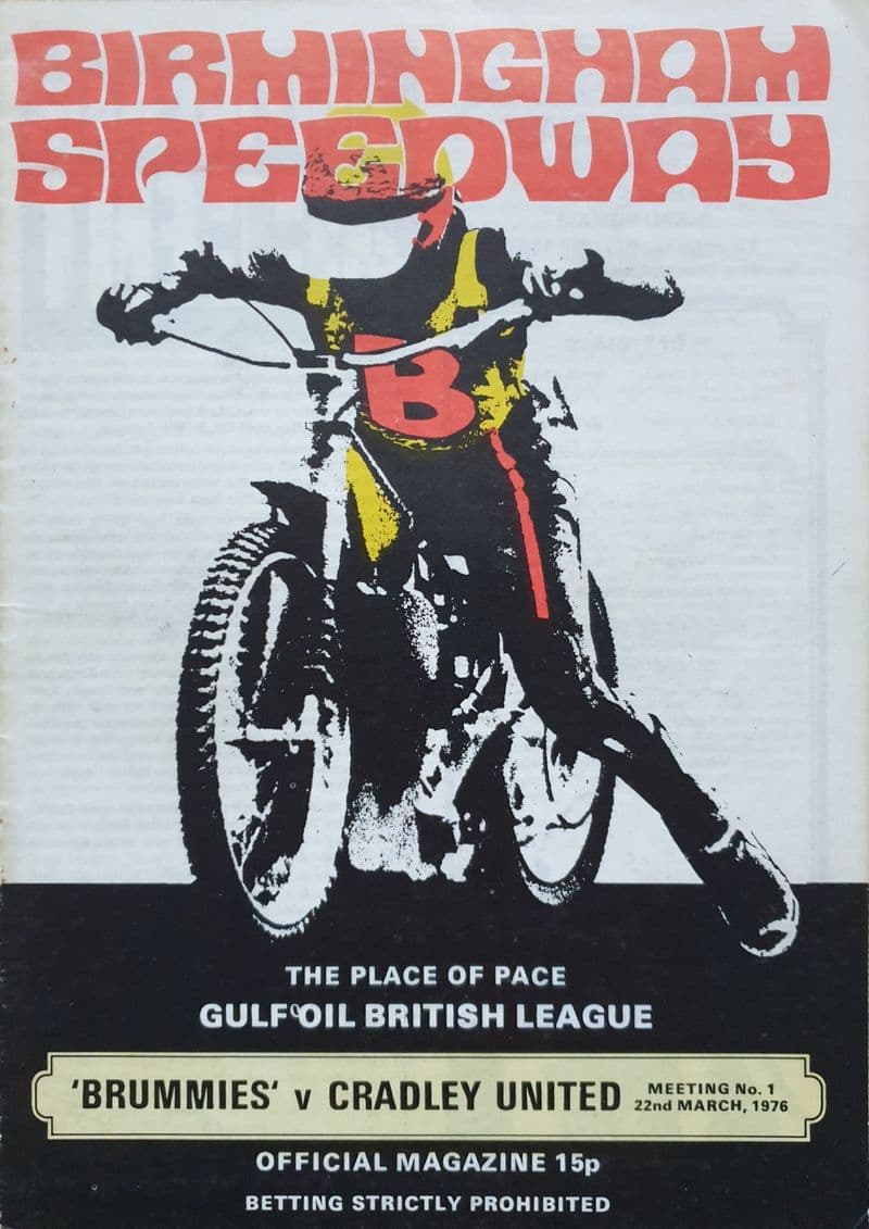 Birmingham v Cradley (1976, Mar 22nd)