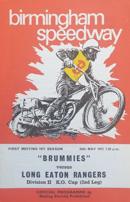 Birmingham v Long Eaton (1971, May 24th)