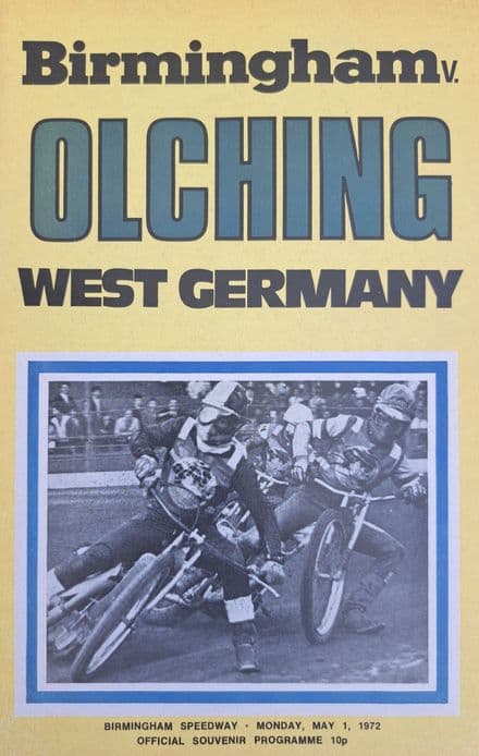 Birmingham v Olching (1972, May 1st)
