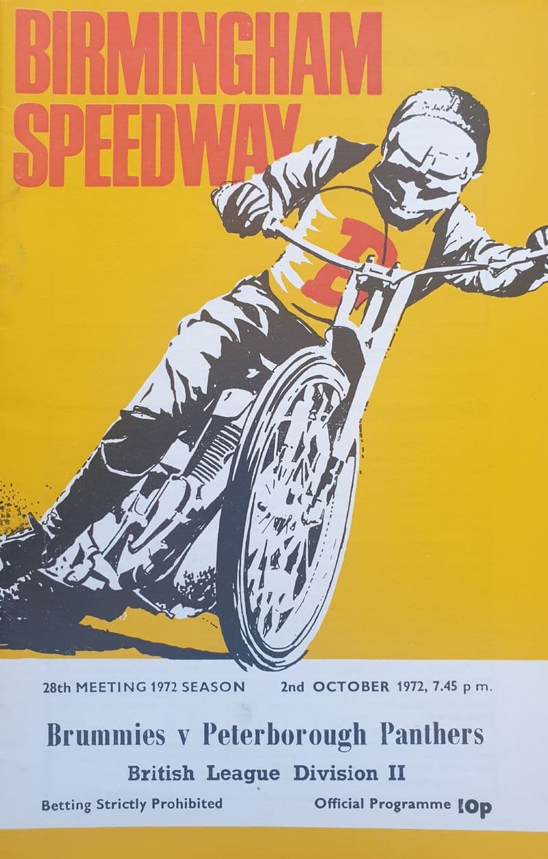 Birmingham v Peterborough (1972, Oct 2nd)