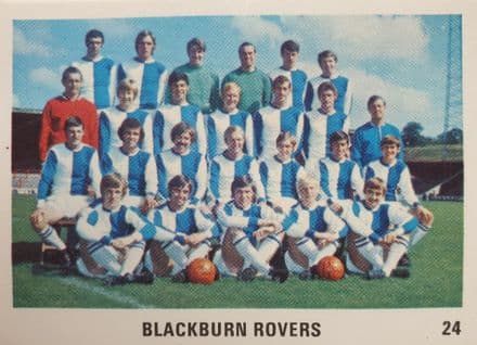 Blackburn Rovers (Football Swap Card)