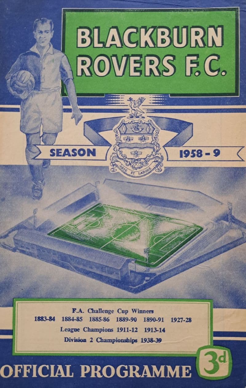 Blackburn Rovers v Aston Villa, Div 1 (1958, Sep 27th)