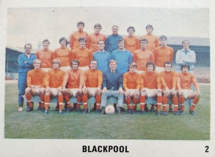 Blackpool (Football Swap Card)