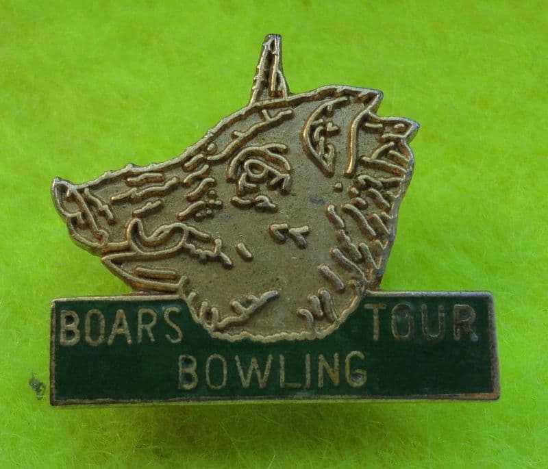 Boars Bowling Tour Enamel Pin Badge