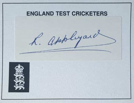 Bob Appleyard Autograph