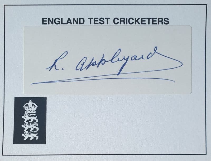 Bob Appleyard Autograph