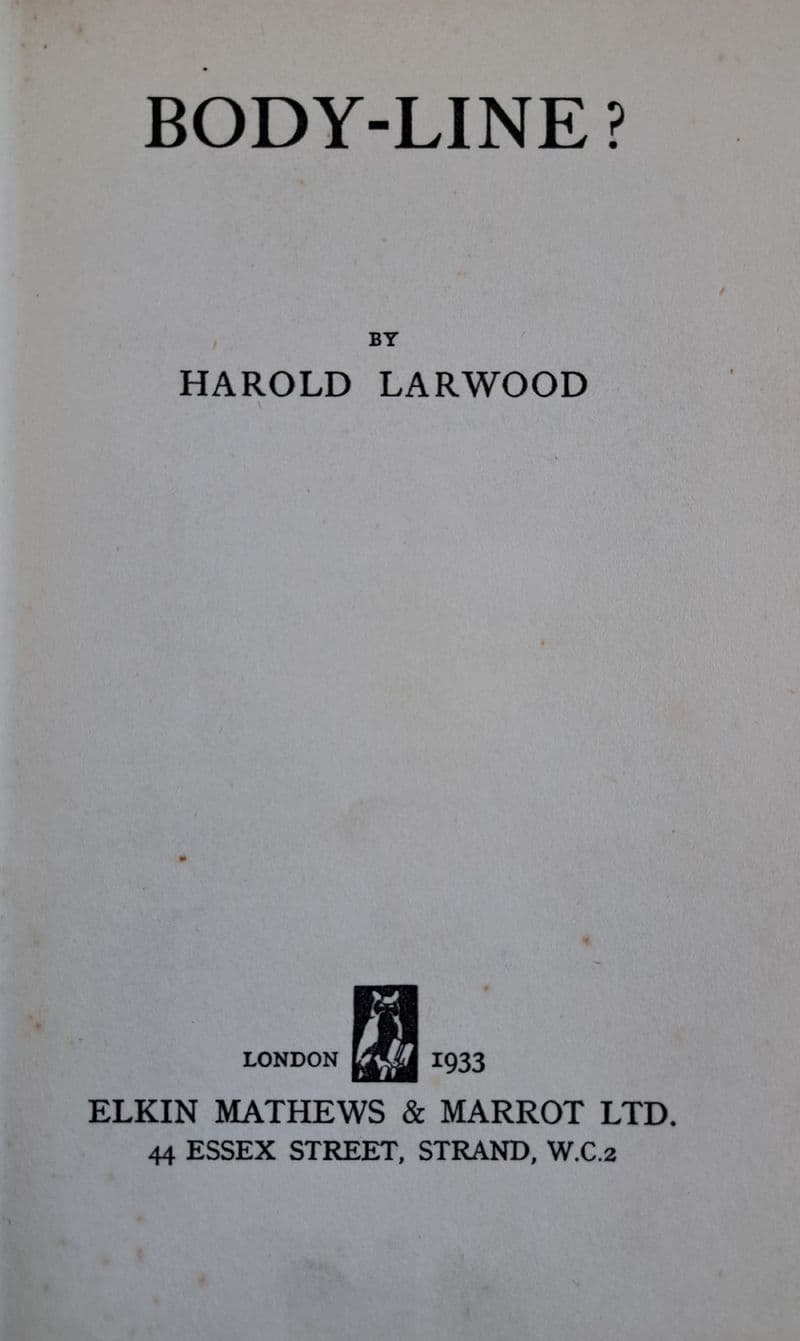 Bodyline? by Harold Larwood