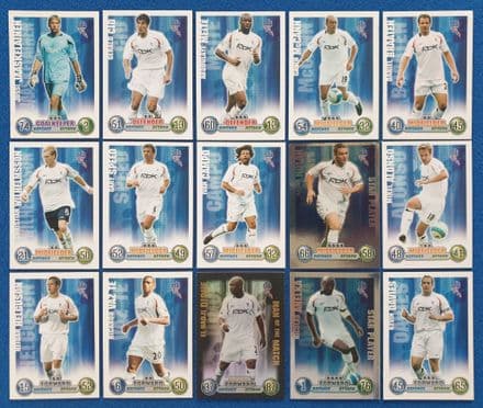 Bolton Wanderers, Match Attax Cards x 15 (2007-08)