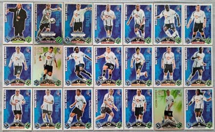 Bolton Wanderers, Match Attax Cards x 21 (2009-10)