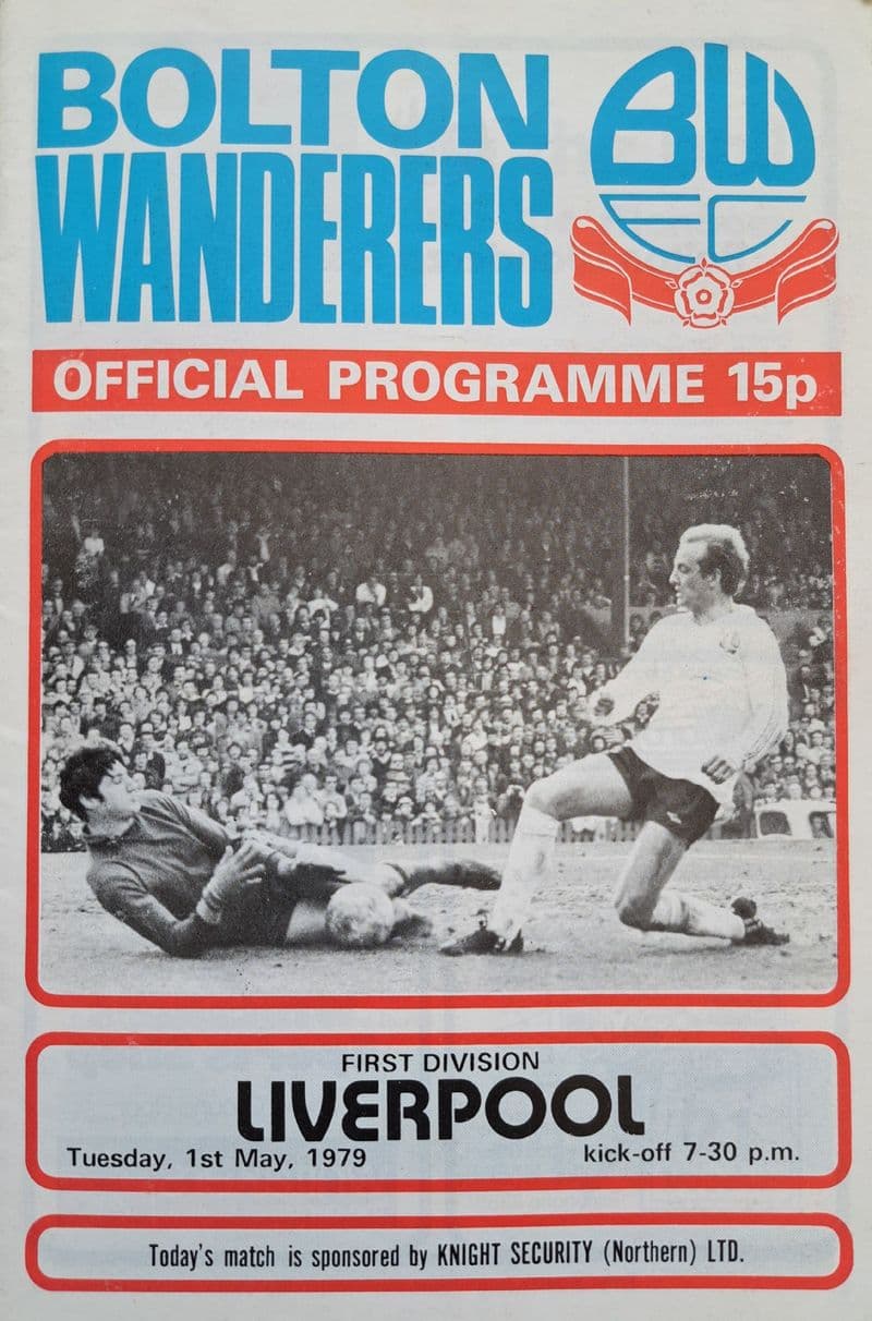 Bolton Wanderers v Liverpool, Div 1 (1979, May 1st)