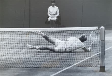 Boris Becker Press Photo (Wimbledon, 1985)