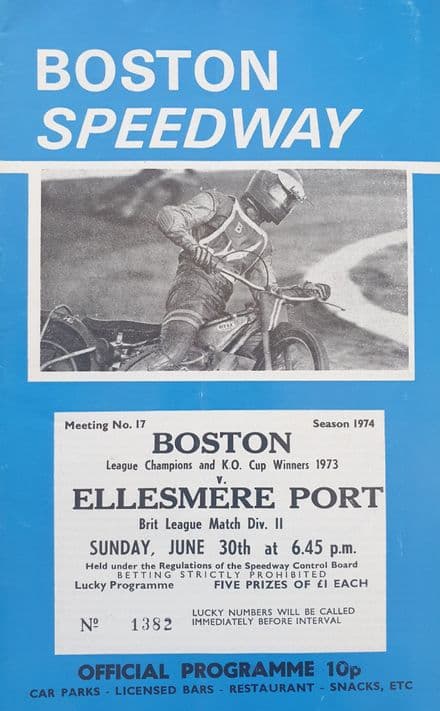 Boston v Ellesmere Port (1974, Jun 30th)