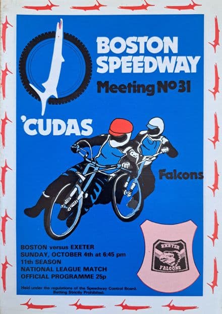 Boston v Exeter (1981, Oct 4th)