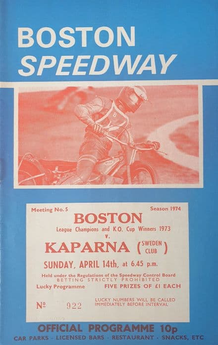 Boston v Kaparna (1974, Apr 14th)
