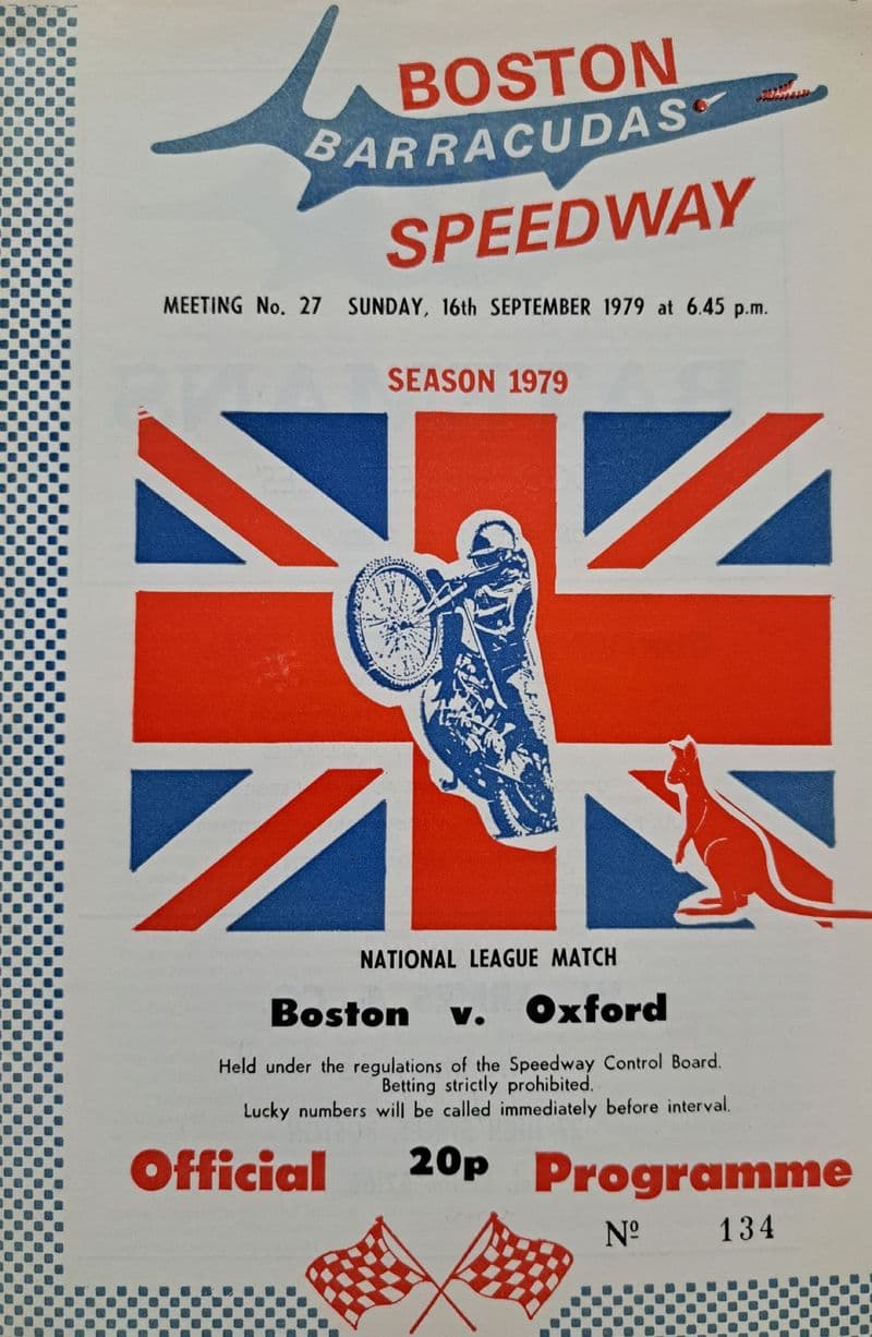 Boston v Oxford (1979, Sep 16th)