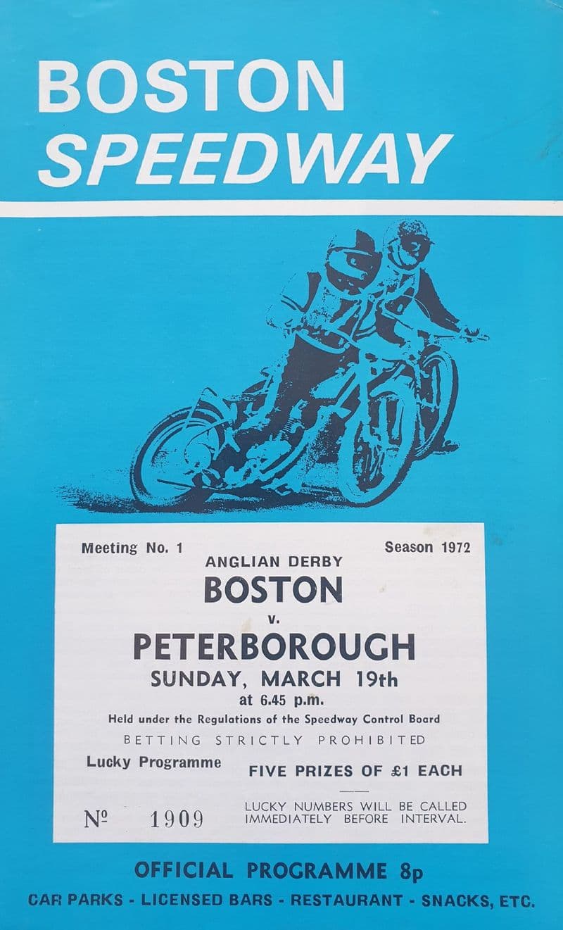 Boston v Peterborough (1972, Mar 19)