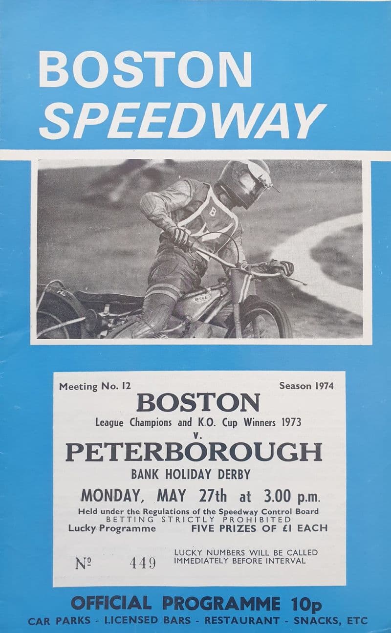Boston v Peterborough (1974, May 27)