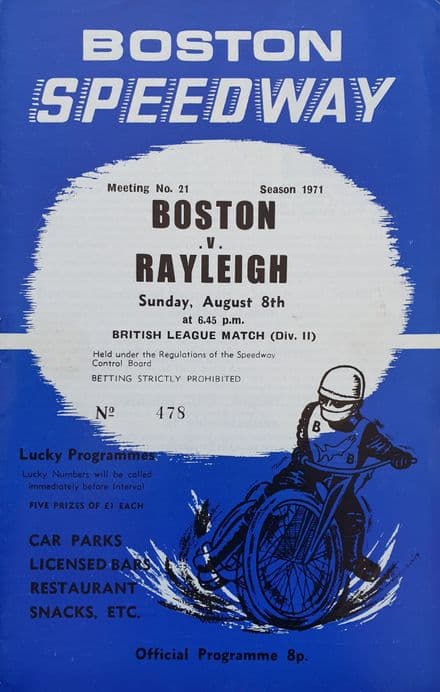 Boston v Rayleigh (1971, Aug 8th)