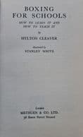 Boxing for Schools by Hylton Cleaver (1934)