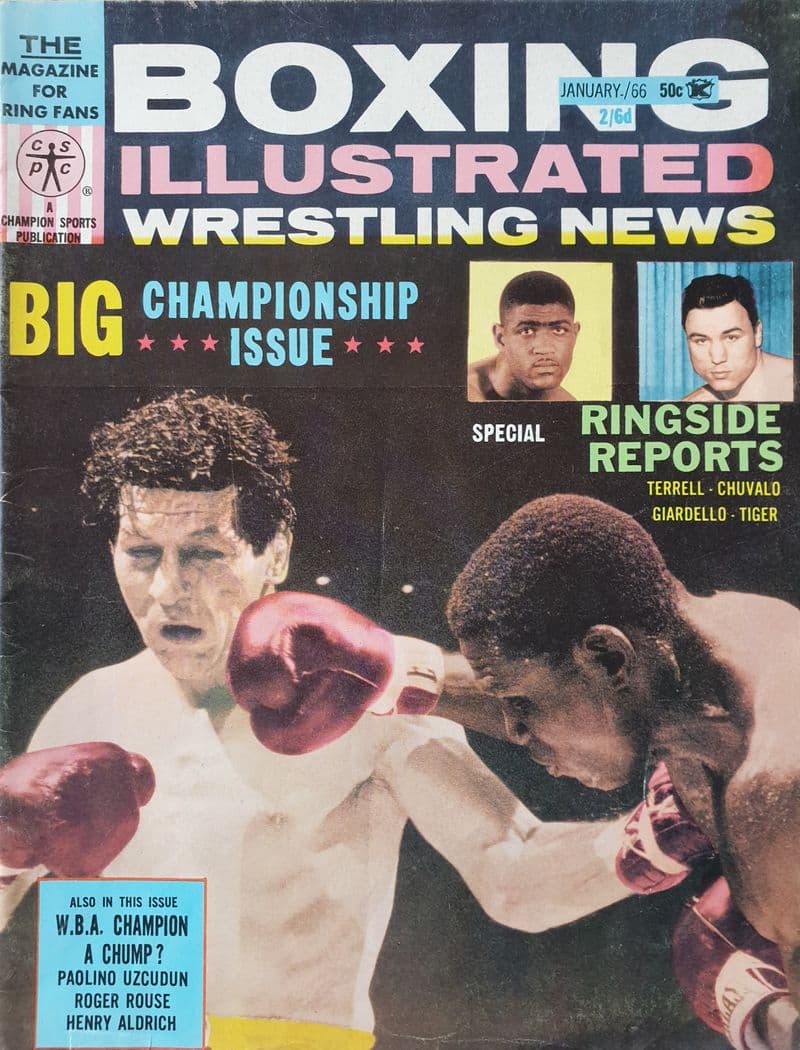 Boxing Illustrated & Wrestling News (1966, Jan)