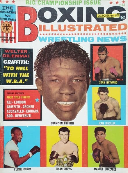 Boxing Illustrated & Wrestling News (1966, Oct)