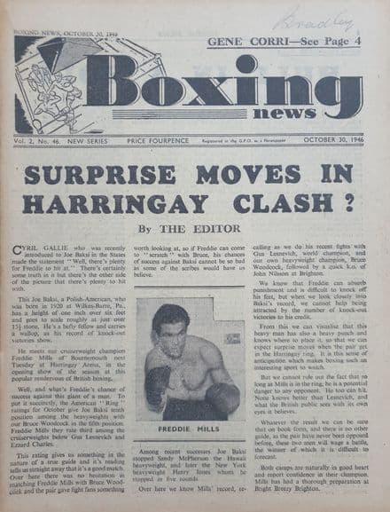 Boxing News Vol 02 No 46 (1946, Oct 30th)