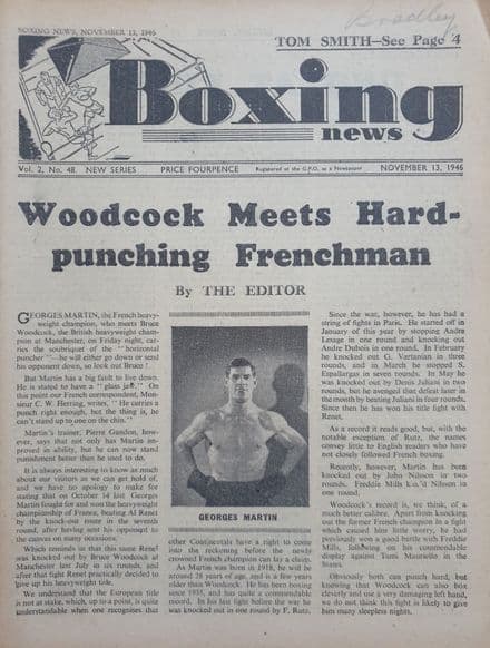 Boxing News Vol 02 No 48 (1946, Nov 13th)