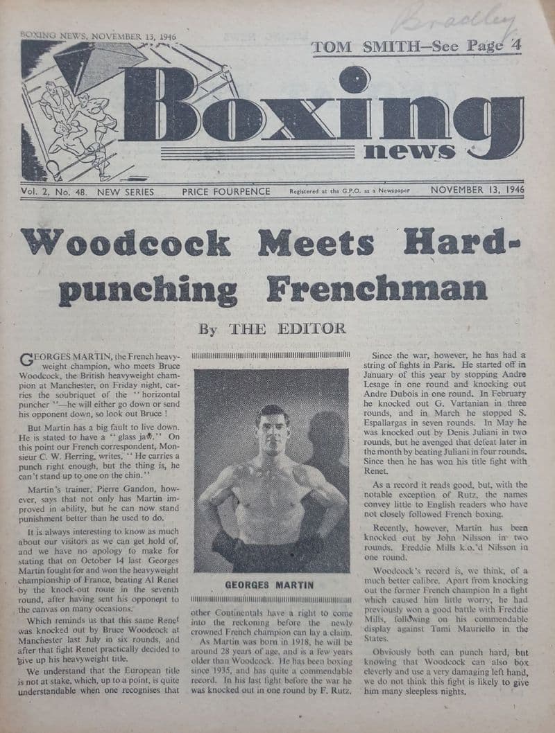 Boxing News Vol 02 No 48 (1946, Nov 13th)