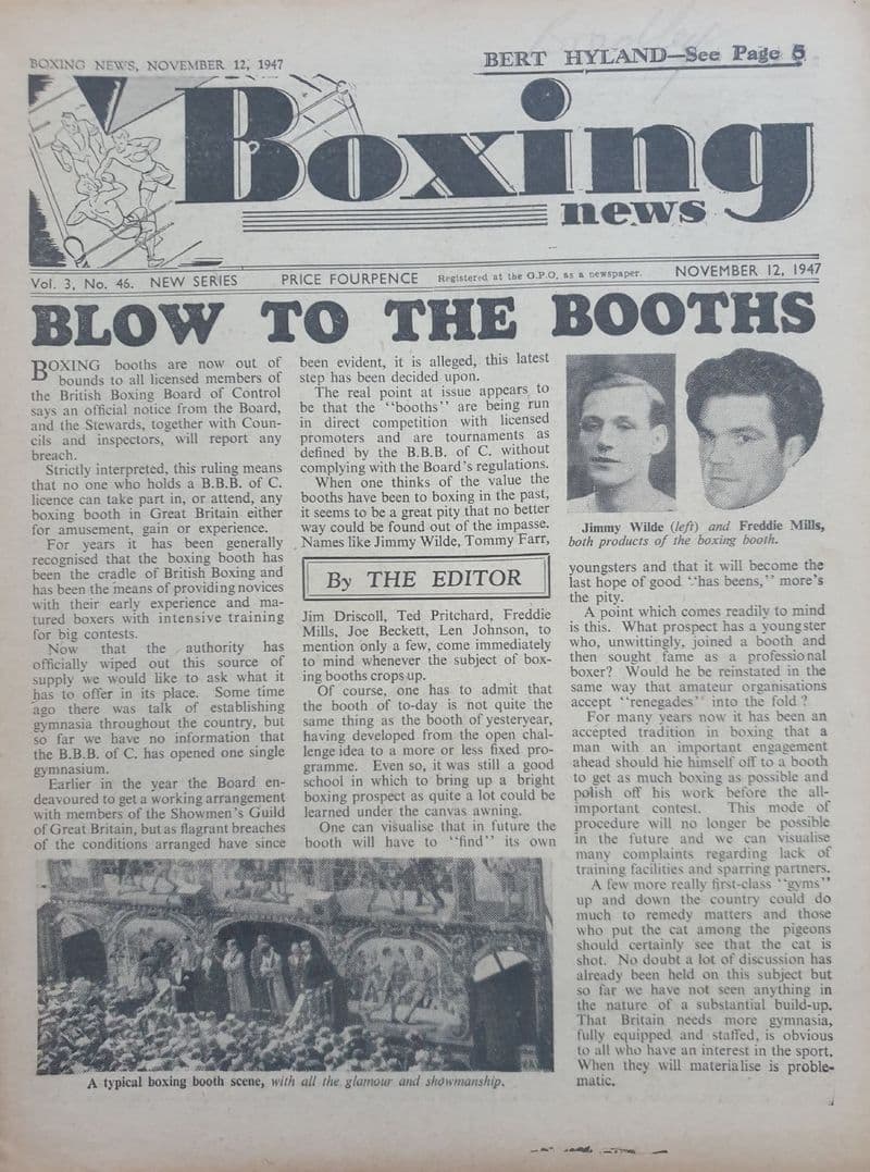 Boxing News Vol 03 No 46 (1947, Nov 12th)