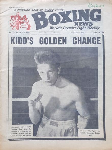 Boxing News Vol 16 No 24 (1960, Jun 10th)