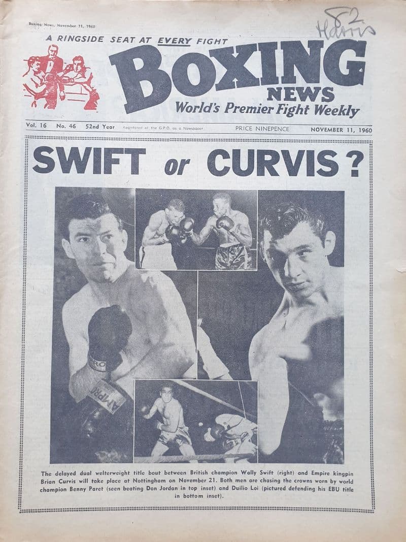 Boxing News Vol 16 No 46 (1960, Nov 11th)