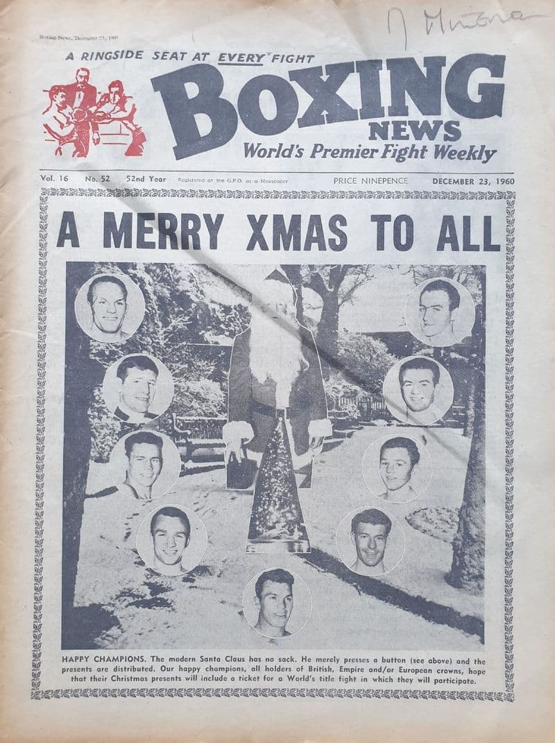 Boxing News Vol 16 No 52 (1960, Dec 23rd)