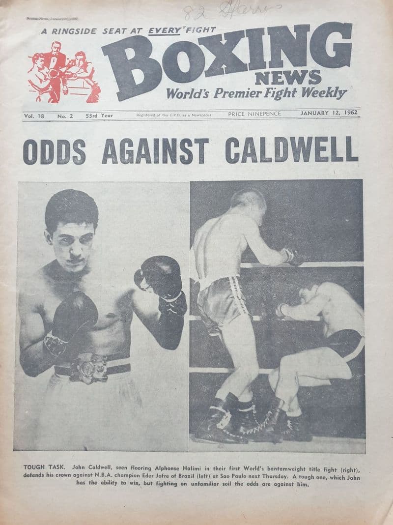 Boxing News Vol 18 No 02 (1962, Jan 12th)