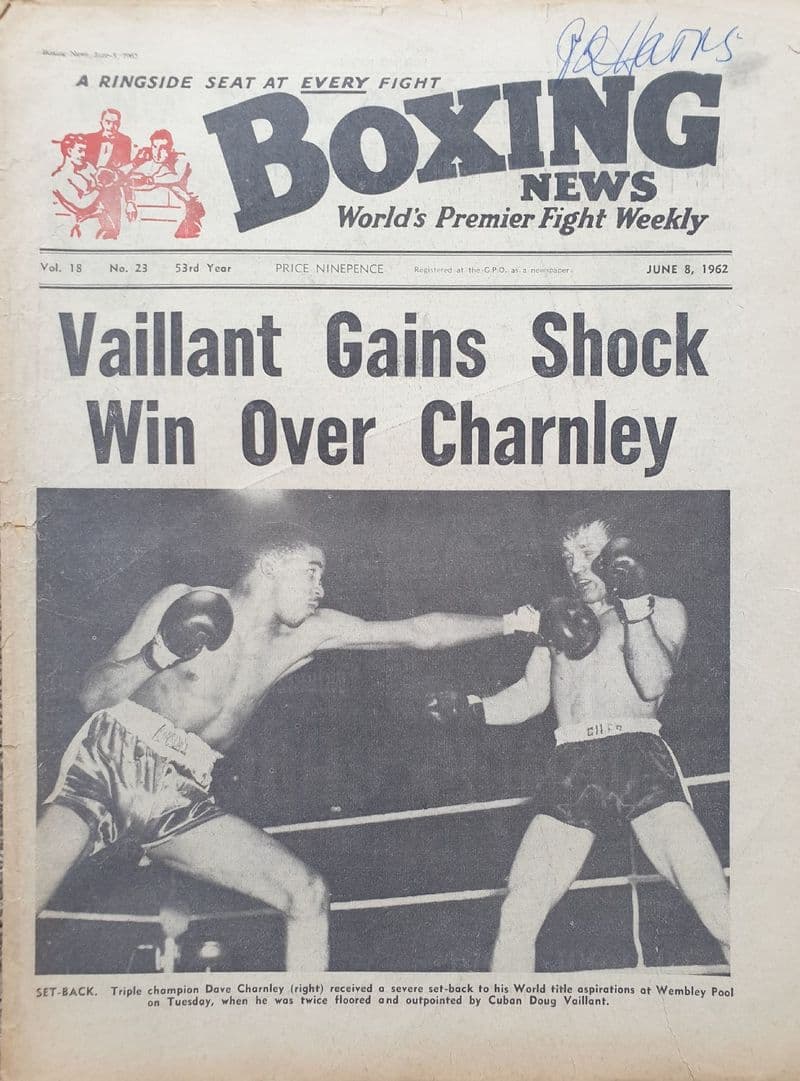 Boxing News Vol 18 No 23 (1962, Jun 8th)