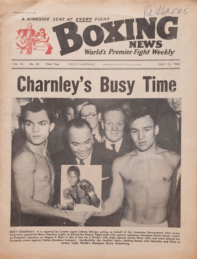 Boxing News Vol 18 No 28 (1962, Jul 13th)