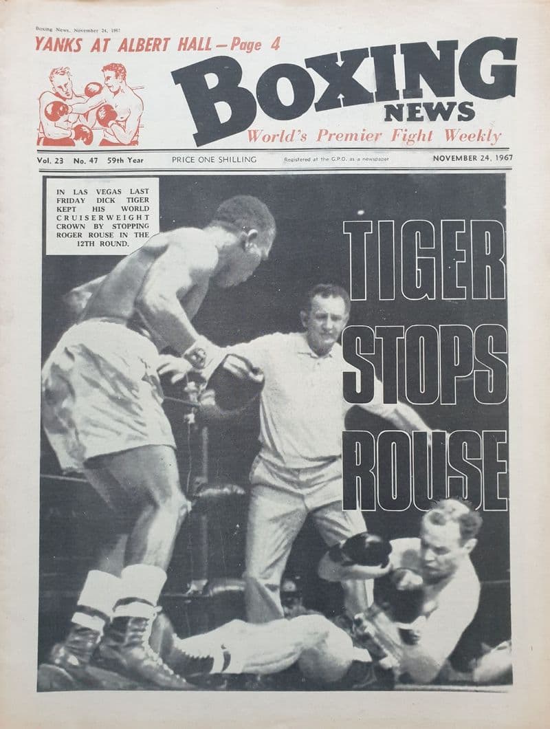 Boxing News Vol 23 No 47 (1967, Nov 24)