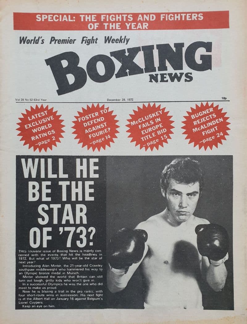 Boxing News Vol 28 No 52 (1972, Dec 29th)