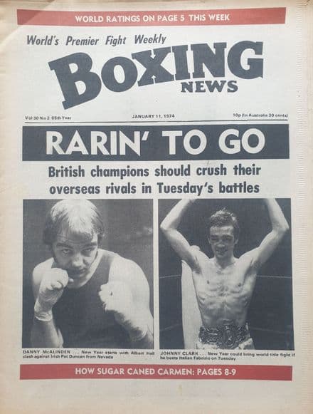 Boxing News Vol 30 No 02 (1974, Jan 11th)