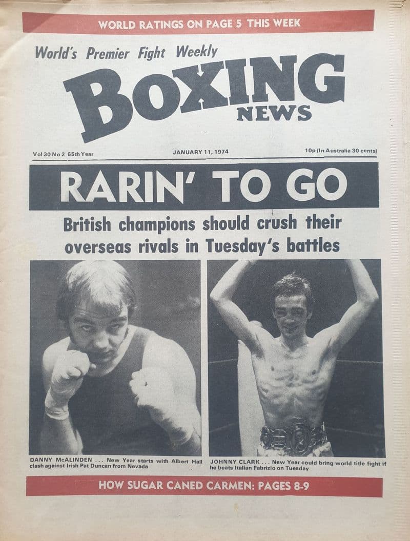 Boxing News Vol 30 No 02 (1974, Jan 11th)