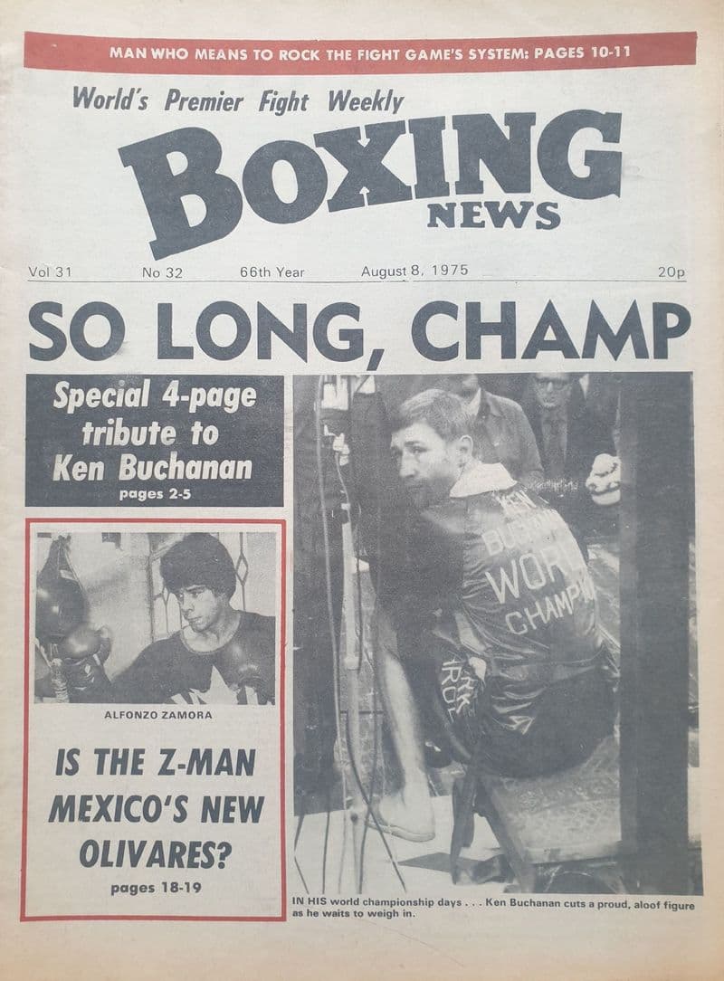 Boxing News Vol 31 No 32 (1975, Aug 8th)
