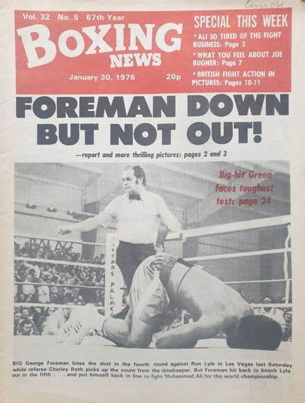 Boxing News Vol 32 No 05 (1976, Jan 30th)