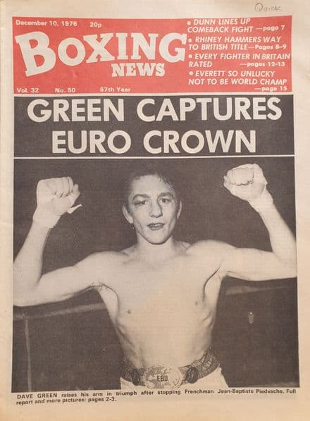 Boxing News Vol 32 No 50 (1976, Dec 10th)
