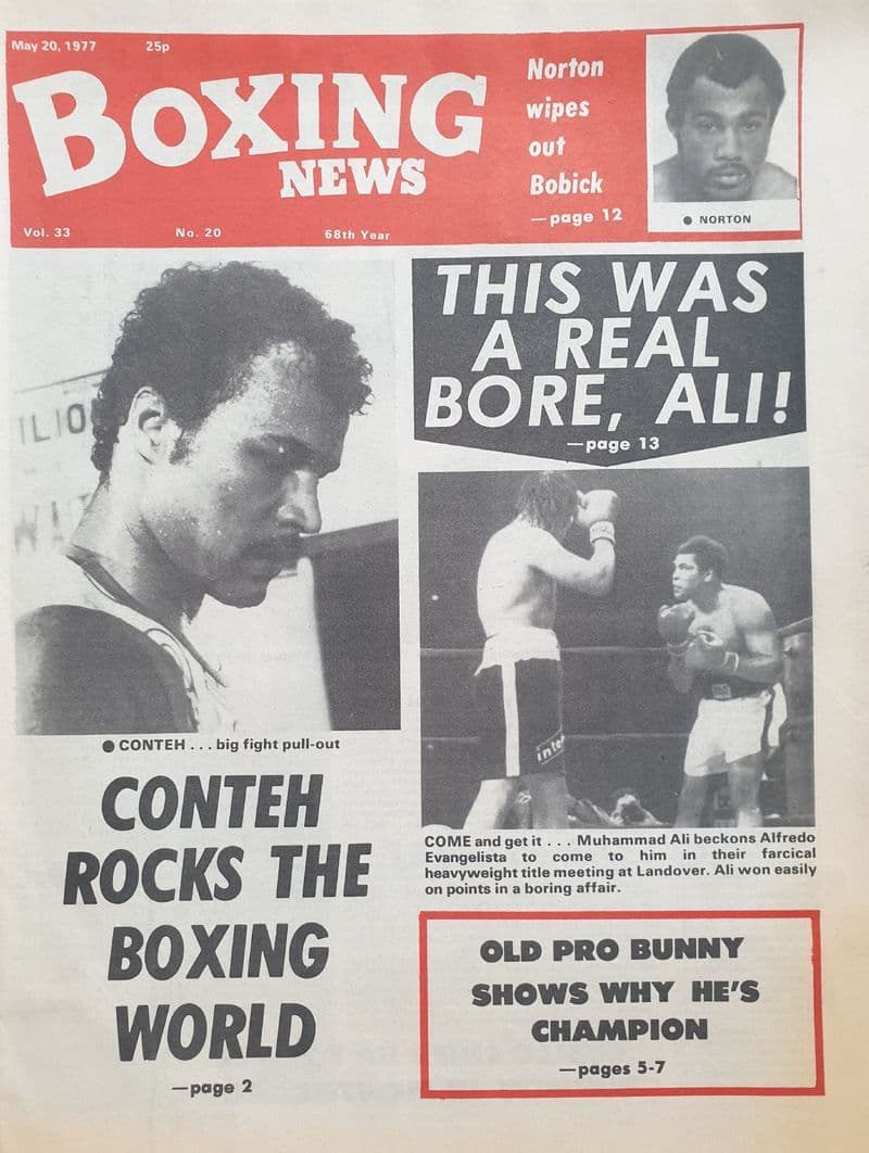 Boxing News Vol 33 No 20 (1977, May 20th)