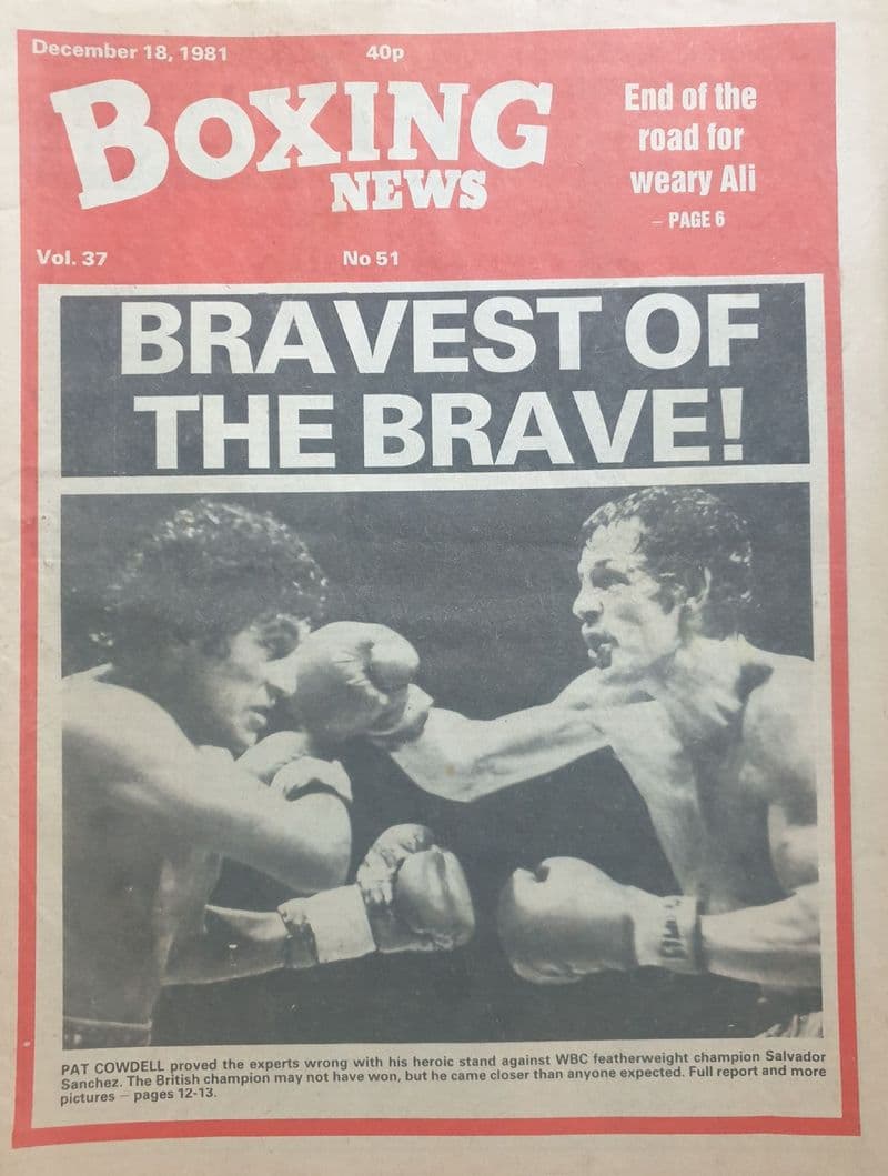 Boxing News Vol 37 No 51 (1981, Dec 18th)