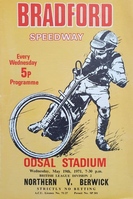 Bradford Northern v Berwick (1971, May 19th)
